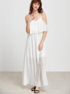 Shein Cold Shoulder Layered Fly Away Dress