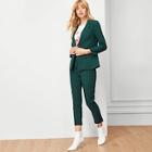 Shein Single Breasted Solid Blazer With Pants