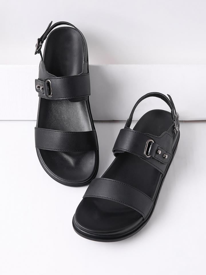 Shein Studded Detail Strappy Sandals