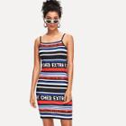 Shein Striped Skinny Strap Dress