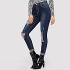 Shein Knee Rips Dietressed Jeggings