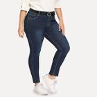 Shein Plus Faded Wash Jeans