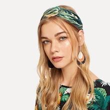 Shein Tropical Print Headband