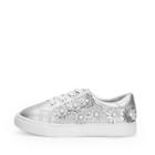 Shein Toddler Girls Flower Decorated Lace-up Sneakers