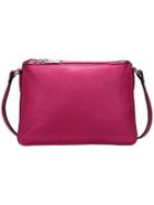 Shein Rose Zipper Pu Stachel Bag