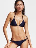 Shein Halterneck Side Tie Bikini Set