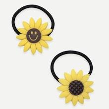 Shein Flower Decorated Hair Tie 2pcs