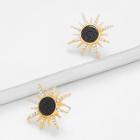 Shein Contrast Sun God Stud Earrings