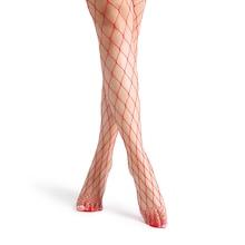Shein Red Sexy Fishnet Stockings
