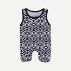 Shein Boys Geometric Print Jumpsuits