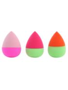 Shein Drop-shaped Makeup Sponge Set - 3 Pcs