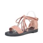 Shein Lace Up Flat Sandals