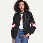 Shein Cut-and-sew Color-block Sleeve Jacket