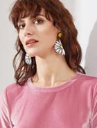 Shein Flower Shaped Cute Ear Cuffs