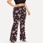 Shein Plus All Over Florals Print Pants