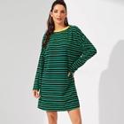 Shein Striped T-shirt Dress