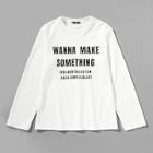 Shein Men Solid Letter Print Sweatshirt