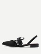 Shein Point Toe Flats With Bow