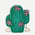 Shein Girls Cactus Design Chain Bag