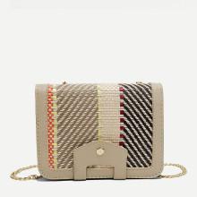 Shein Braided Detail Chain Bag