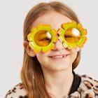 Shein Girls Flower Frame Sunglasses