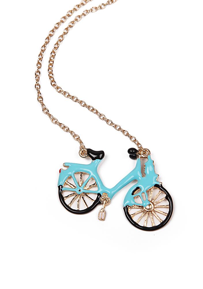 Shein Fashion Vintage New Arrival Bicycle Necklace