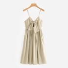 Shein Knot Front Cami Dress