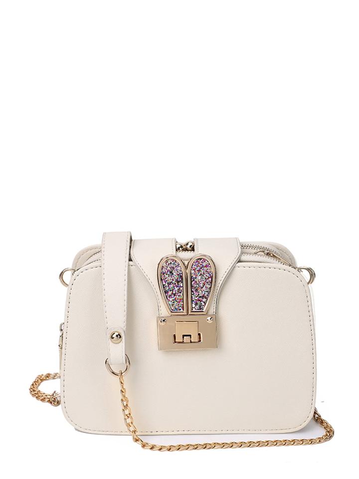 Shein Rabbit Ears Detail Pu Shoulder Bag