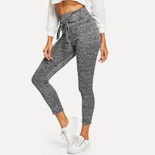 Shein Knot Waist Skinny Leggings