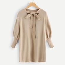 Shein Plus Leg-of-mutton Sleeve Sweater