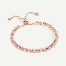 Shein Rhinestone Engraved Bracelet
