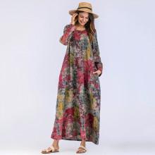 Shein Tree Print Longline Dress
