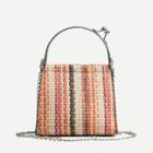 Shein Weave Chain Bag With Kisslock Handle