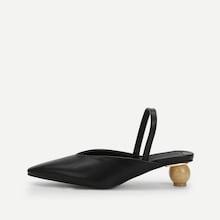 Shein Pointed Toe Slingback Pu Pumps
