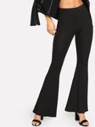 Shein Ribbed Flare Pants