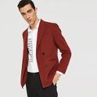 Shein Men Double Breasted Blazer