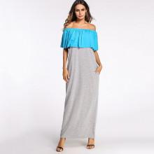 Shein Off-shoulder Ruffle Dress
