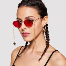 Shein Metal Star Glasses Chain