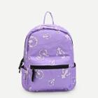 Shein Erect Middle Finger Print Backpack