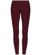 Shein Red Skinny Elastic Thicken Pant