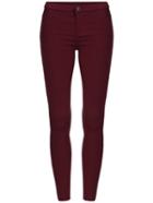 Shein Red Skinny Elastic Thicken Pant