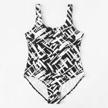 Shein Plus Mixed Pattern Swimsuit