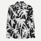 Shein Men Allover Tree Print Shirt