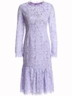 Shein Long Sleeve Lace Fishtail Dress