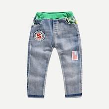 Shein Toddler Boys Patched Decoration Jeans