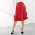 Shein 50s Solid Pleated Skirt