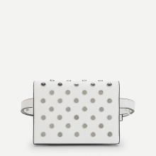 Shein Studded Detail Pu Bum Bag