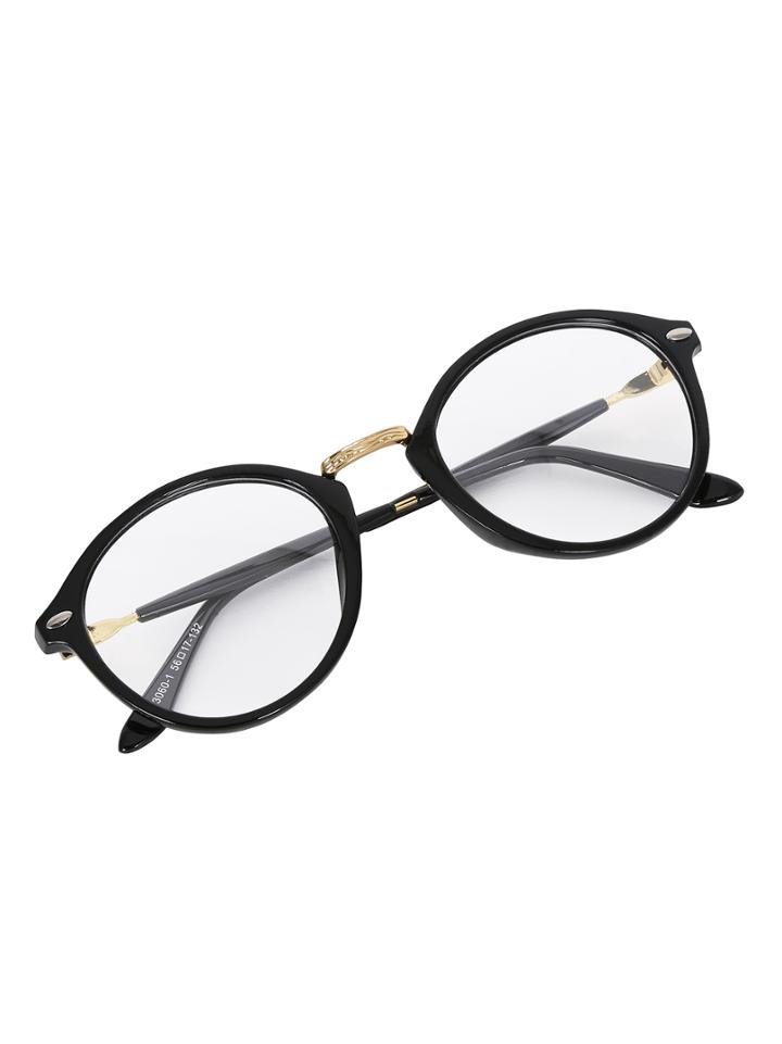 Shein Black Frame Classic Sunglasses