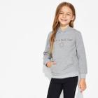 Shein Toddler Girls Letter & Sun Print Hoodie