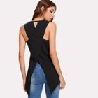 Shein Crossover Back Gym Top